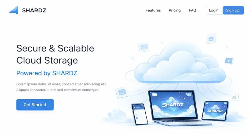 Shardz cloud storage project